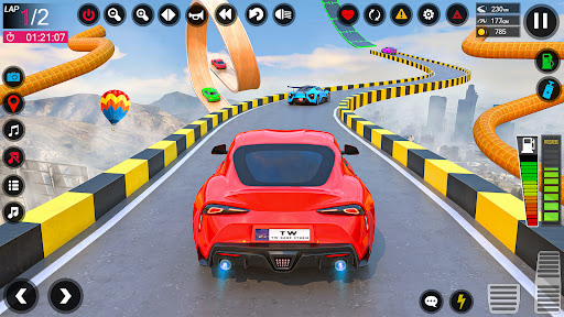 Crazy Car Stunts GT Ramp Games Crazy Car Stunts GT Ramp Games